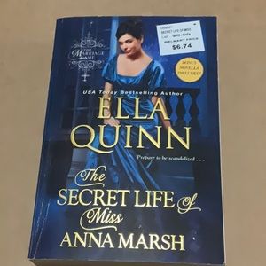 3/$5📚or 6/$10💖The Secret Life of Miss Anna Marsh by Ella Quinn